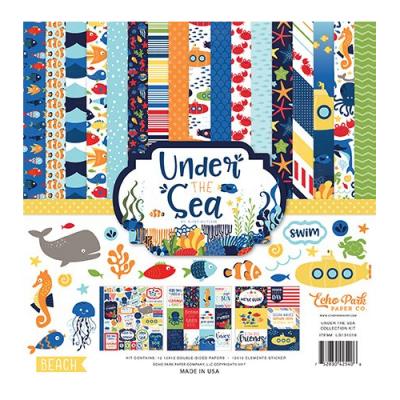 Echo Park Under The Sea Designpapier - Collection Kit