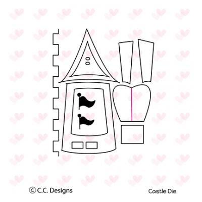C.C.Design Stanzschablonen - Castle