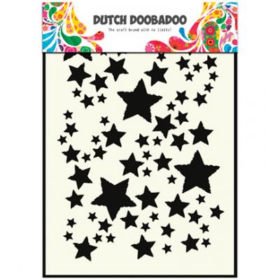Dutch DooBaDoo Stencil - Stars