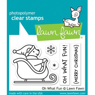 Lawn Fawn Clear Stamps - Oh What Fun
