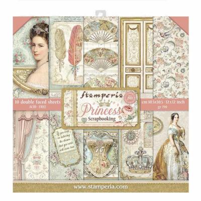 Stamperia Paper Pack Desginpapier - Princess
