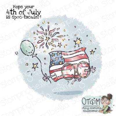 Stamping Bella Stempel - Spec-Tacular Stars & Stripes