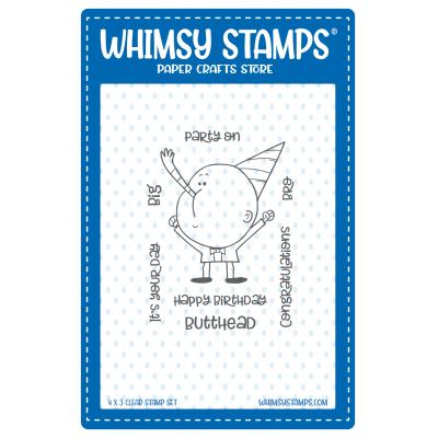 Whimsy Stamps Stempel - Birthday Butthead