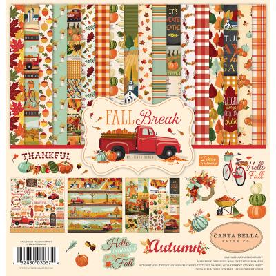 Carta Bella Fall Break Designpapier - Collection Kit