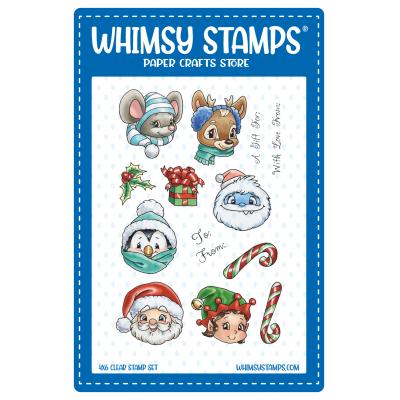 Whimsy Stamps Stempel - Christmas Portraits