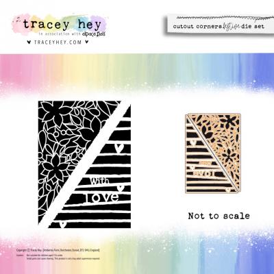 Tracey Hey Cutting Dies - Cutout Corners Festive