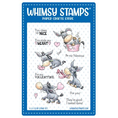 Whimsy Stamps Stempel - Donkey Love