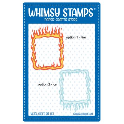 Whimsy Stamps Cutting Dies - Fire and Ice