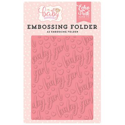 Echo Park Hello Baby Girl Embossingfolder - Baby Girl