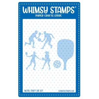 Whimsy Stamps Cutting Dies - Pickleball