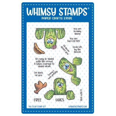 Whimsy Stamps Stempel - Prickly Friends