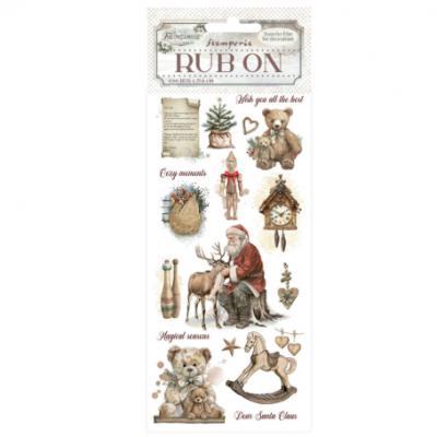 Stamperia The Owl's House Rub-on - Teddy Bears